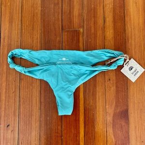 Toast swim bikini bottom size small sage green